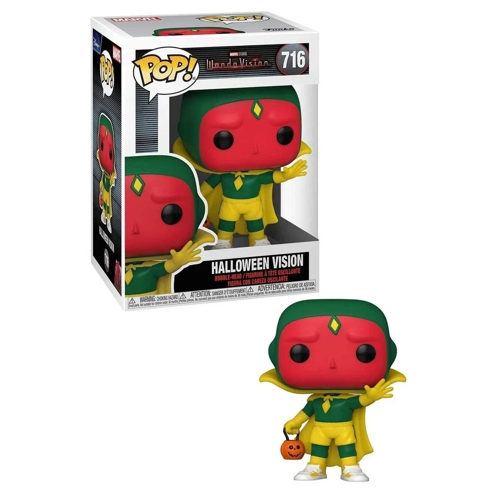 Funko Pop! Marvel: WandaVision Vision #716 Halloween‎ Costume Vinyl Figure New